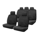 Wet N Wild Neoprene Seat Covers Set Suits Toyota Rav4 Hybrid AXAH52R/AXAH54R GX/GXL/Cruiser 4 Door Wagon 1/2019-On 2 Rows