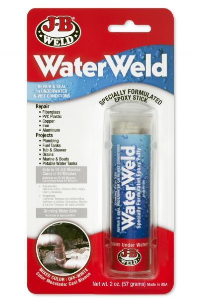 JB J-B Weld Water Weld Marine Bath Shower Repair Bond Glue Epoxy Putty 8277AUS