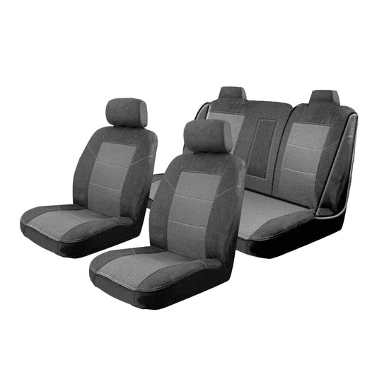 Esteem Velour Seat Covers Set Suits Mazda 323 Hatch 1995 2 Rows