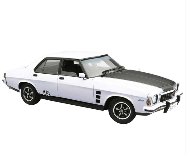 1:18 Classic Carlectables Holden HX Monaro GTS Sedan Cotillion White 18794