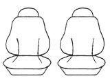 Custom Made Esteem Velour Seat Covers Suits Mazda 121 Bubble 4 Door Hatch 1994 2 Rows