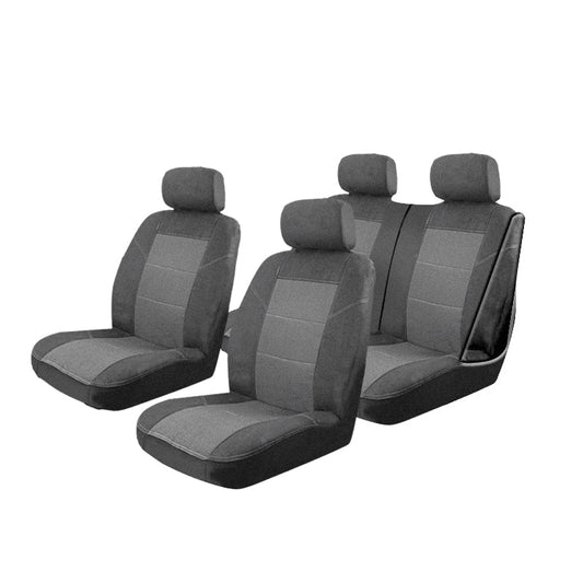 Esteem Velour Seat Covers Set Suits Mazda 626 Deluxe 4 Door Hatch 1986-1987 2 Rows