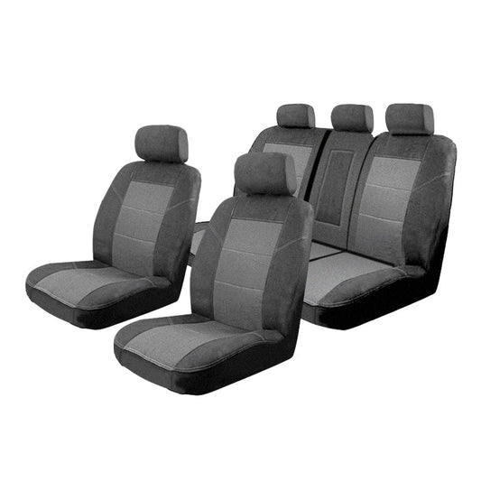 Custom Velour Seat Covers Suits Ford Territory SX SY SZ 5 Seater 5/2004-4/2009 2 Rows EST5573CHA