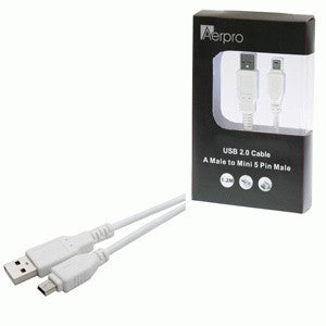 USB To Mini USB Cable 1.2M