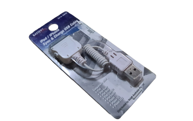 USB Charger / Sync Cable Suits Apple Products Usbpod