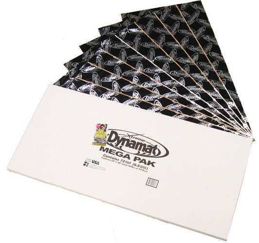 Dynamat Xtreme Mega Pack Peel & Stick 9 x 609mm x 1219mm 6.68Sqm 10465