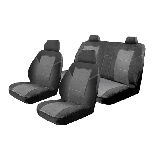 Esteem Velour Seat Covers Set Suits Mazda 929 V6I Super Deluxe 4 Door Sedan 1987-1989 2 Rows