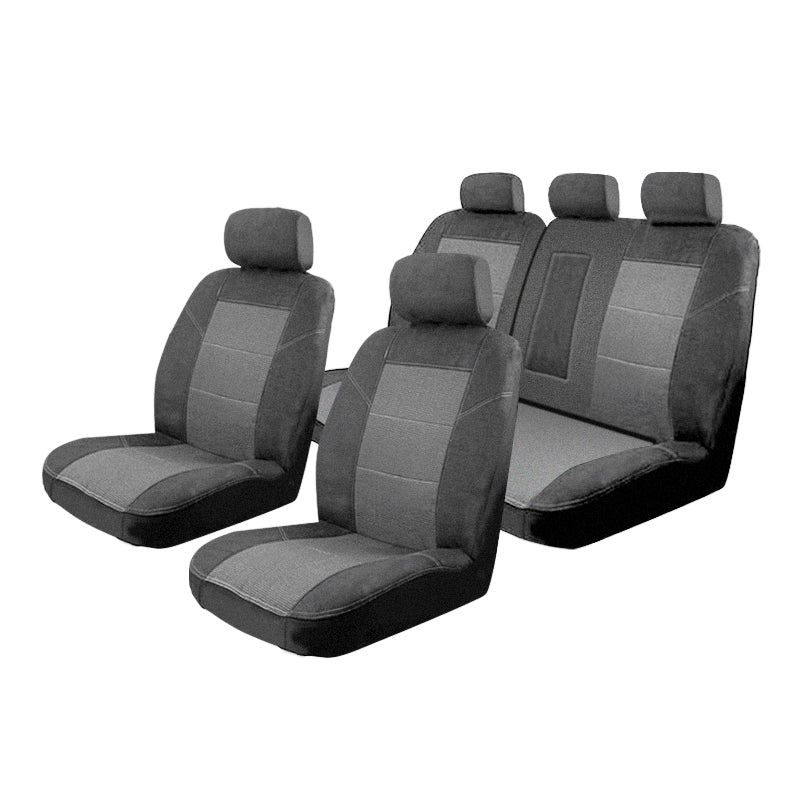 Esteem Velour Seat Covers Set Suits Mazda Tribute Wagon 2006 2 Rows