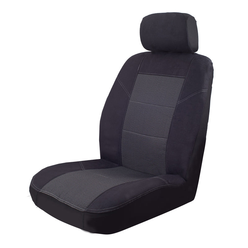 Velour Seat Covers Set Suits Mitsubishi Pajero Exceed / GXL Wagon 11/2002-10/2006 Custom 3 Rows