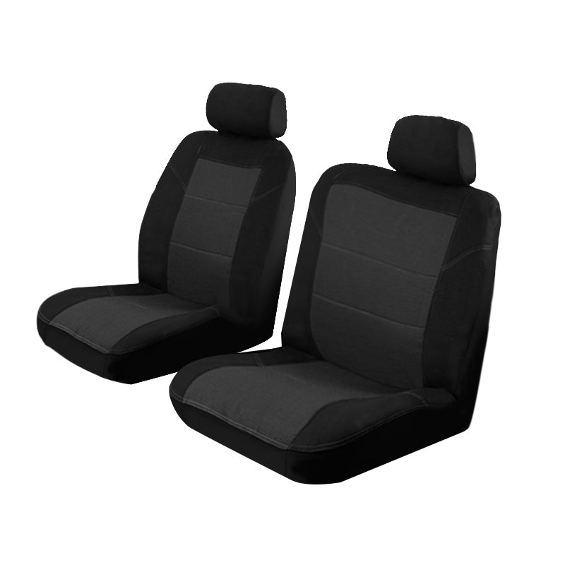 Custom Made Esteem Velour Seat Covers Suits Nissan Navara D40 RX Single Cab 7/2008-2/2015 1 Row