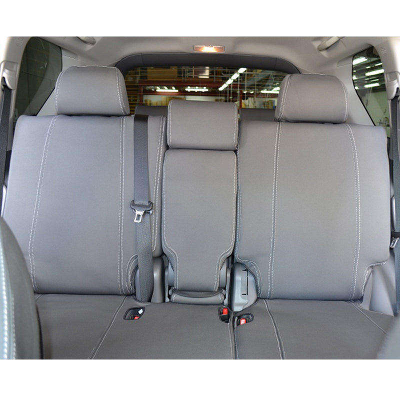 Wet Seat Grey Neoprene Seat Covers Suits Ford Everest UA Wagon 7/2015-5/2022