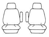 Custom Made Esteem Velour Seat Covers Peugeot Partner Van 2009 1 Row