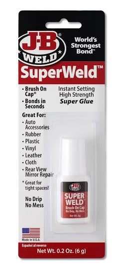 J-B JB Weld SuperWeld Super Glue 6gm 33106AUS