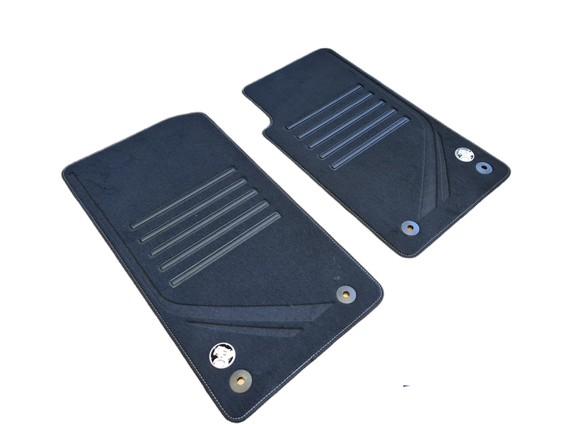 Holden VF Sports Type Car Floor Mats Front Pair Genuine Onyx 5/2013-On 92283169