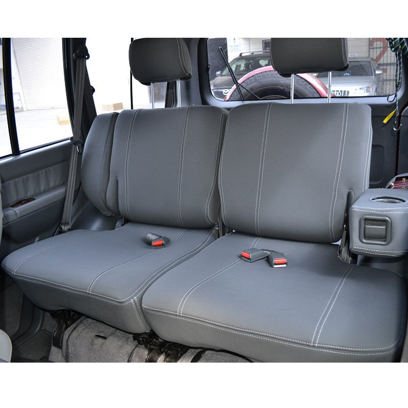 Wet Seat Grey Neoprene Seat Covers suits Toyota Landcruiser 78 Series 11 Seater Troop Carrier 3/2007-On