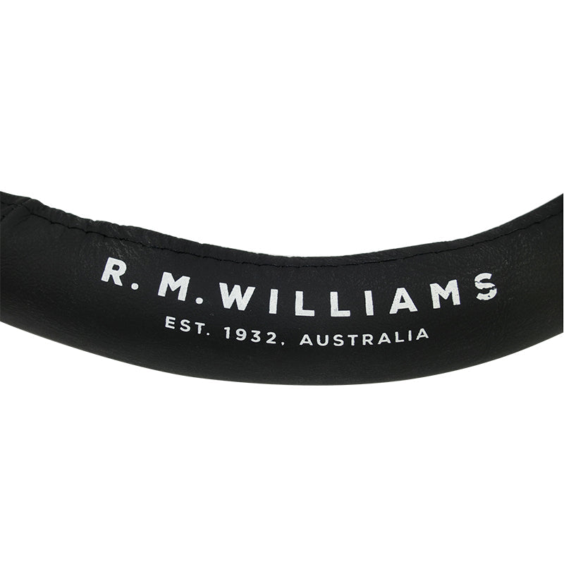 RM Williams Leather 16 Inch 41cm 4WD 4x4 Steering Wheel Cover RMW