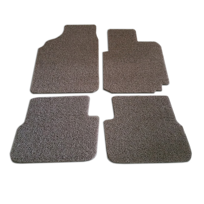 Custom Floor Mats Suits Mitsubishi Triton 2015-11/2023 Front & Rear Rubber Composite PVC Coil