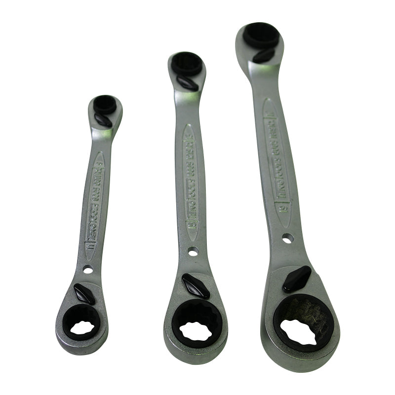 Teng Tools - 3 Piece Multi Ratchet Ring Spanner 8-19mm 6503RX / 231411000