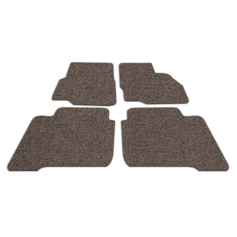 Custom Floor Mats Suits Mitsubishi Pajero Sport QE 10/2015-On Front & Rear Rubber Composite PVC Coil