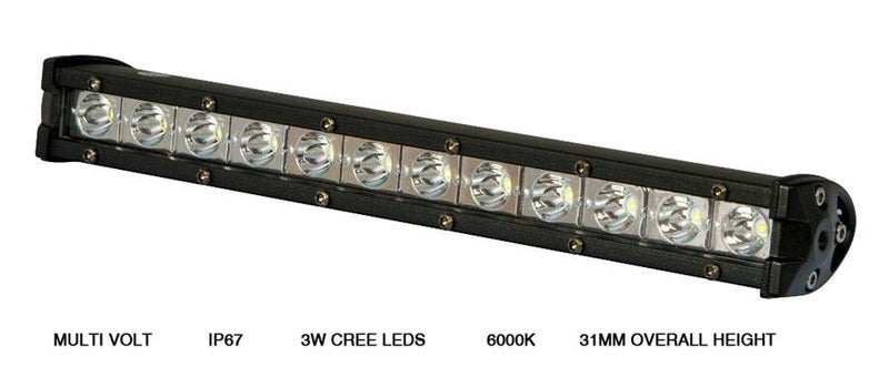 LED Light Bar 90Watt 6000K Combo