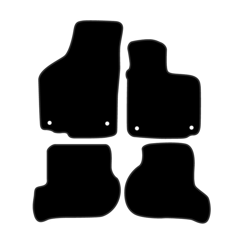 Tailor Made Floor Mats suits Skoda Octavia 2007-2012 Custom Front & Rear SK004-4