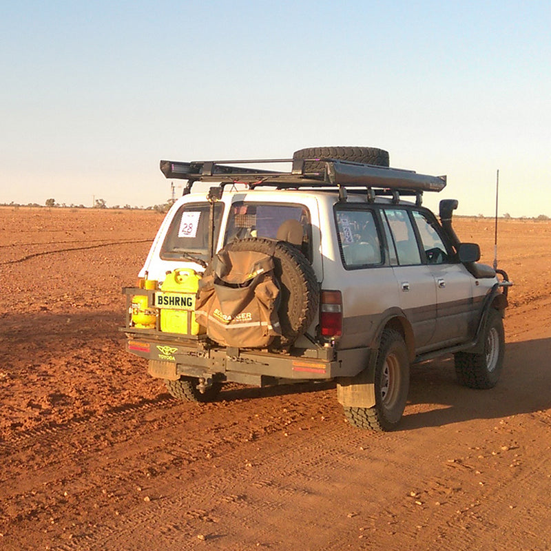 Bushranger 4X4 Wheelie Bin  4WD Spare Wheel Bin Removable Centre Divider 61X08B 5-Year "No Fuss" Warranty