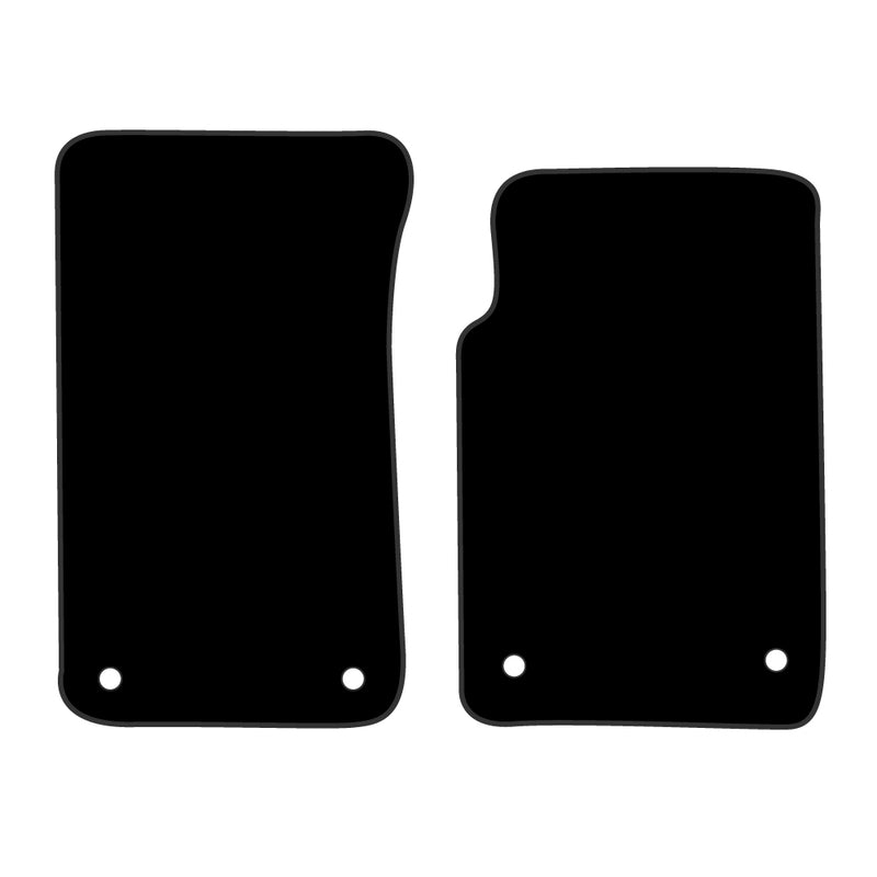 Tailor Made Floor Mats Suits Isuzu D-Max SX/LX Single Cab & SX/LS-U Space Cab 6/2012-7/2020 Custom Fit Front Pair