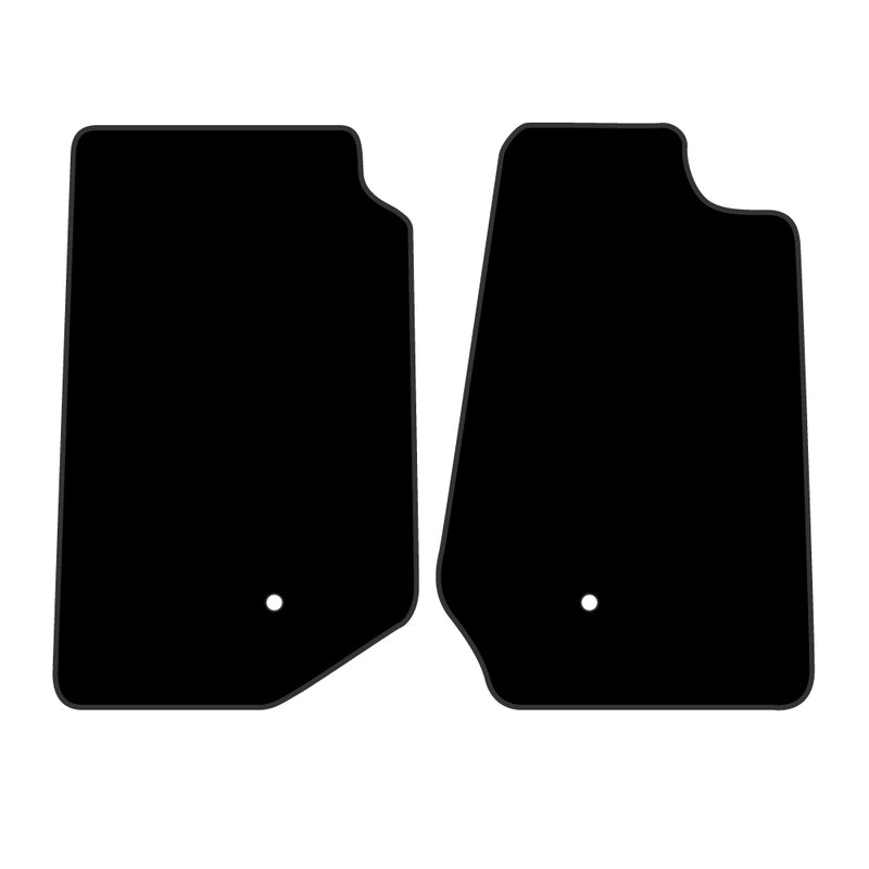 Tailor Made Floor Mats Jeep Wrangler JK 2 Door 3/2007-On Custom Fit Front Pair