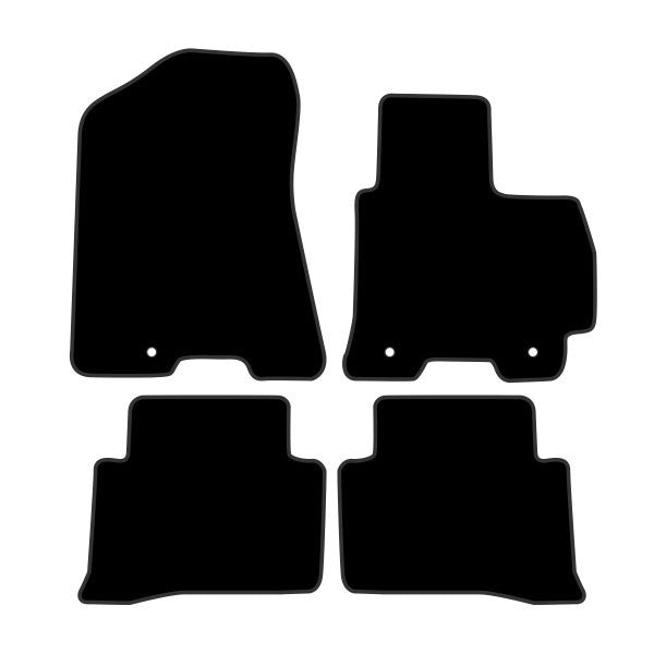 Custom Floor Mats Suits Hyundai Kona OS 8/2017-3/2023 Front & Rear