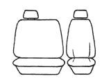 Custom Made Esteem Velour Seat Covers suits Toyota Tarago GX / GXI Wagon 1987-1989 3 Rows