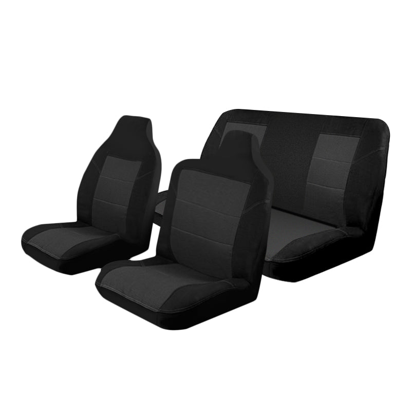 Custom Made Esteem Velour Seat Covers Suits Ford Econovan XL SWB Van 1989-1991 2 Rows