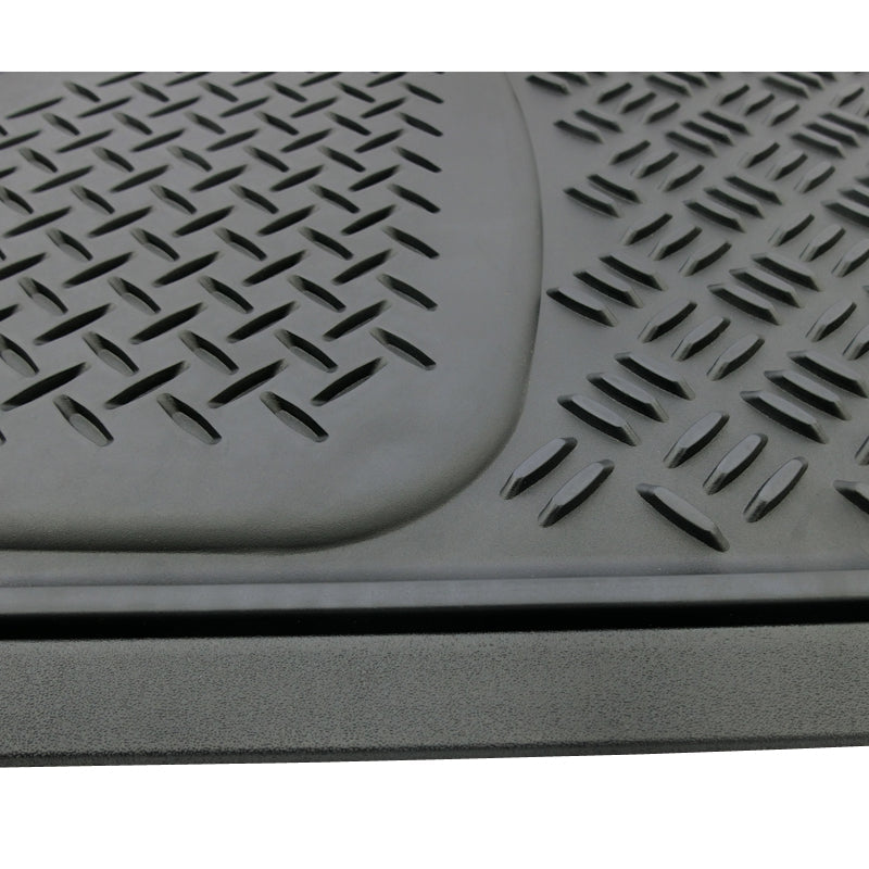 Sentry Rubber Floor Mats Front - Black Pair