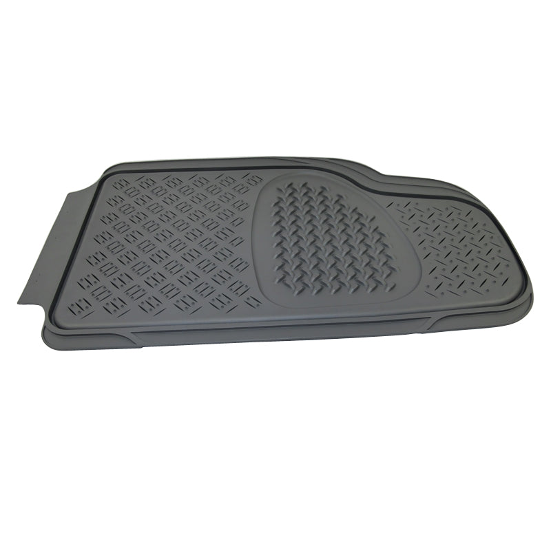 Sentry Rubber Floor Mats Front - Grey Pair 4592015