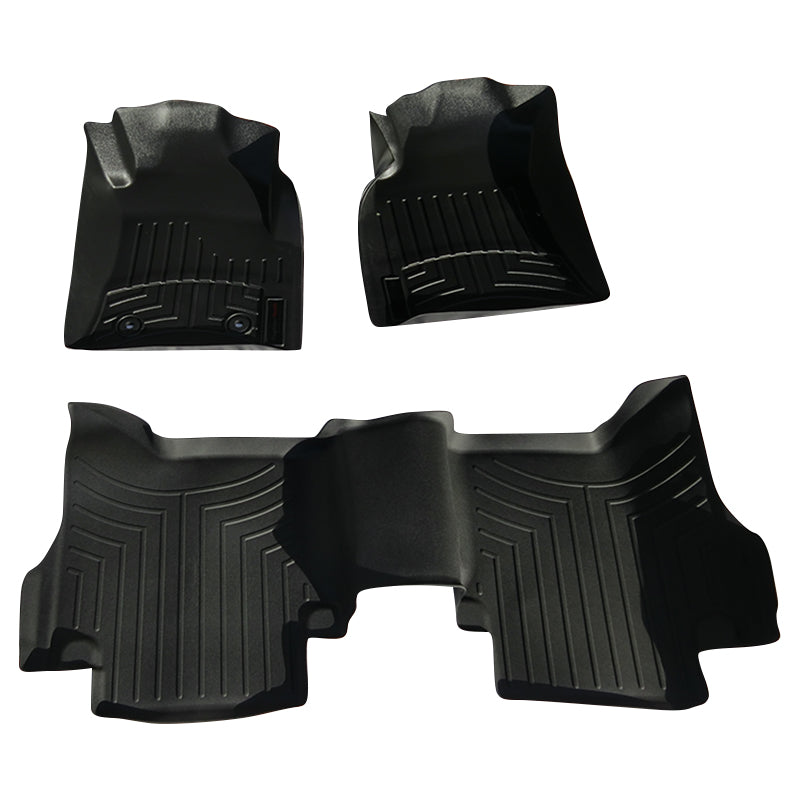 WeatherTech Digital Fit Custom Floor Mats Suit Hilux SR5 Dual Cab 9/2012-8/2015 MK7 Series 3 Front & Rear