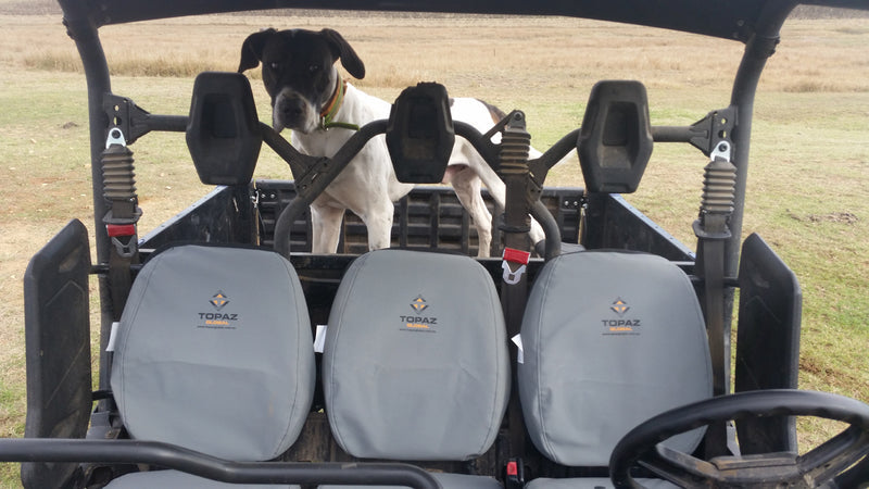 Canvas UTV Seat Covers Kubota RTV400 (With Handbrake Cutout) R813Q