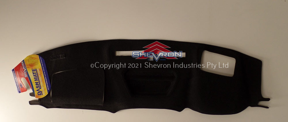 Shevron Dashmat Suits Chevrolet Silverado Dual Cab 3/2023-On DM1682D Charcoal