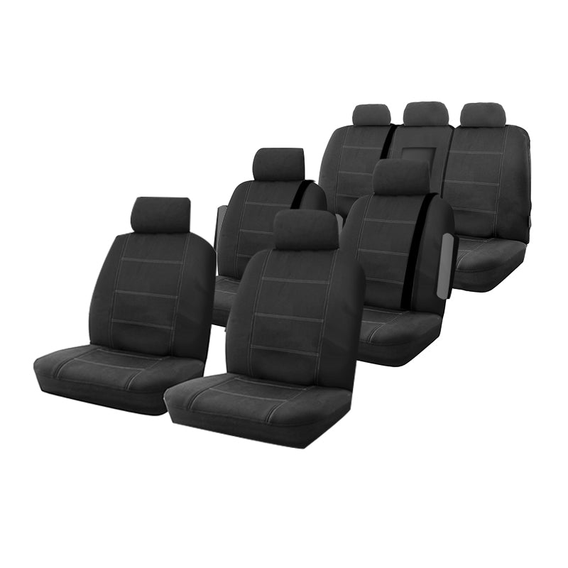 Wet N Wild Neoprene Seat Covers Set Suits Toyota Tarago ACR50R/GSR50R GLi/GLX/Ultima 3/2006-On 3 Rows