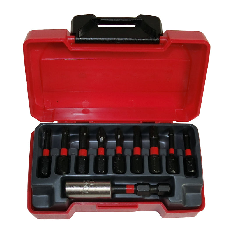 Teng Tools Impact Bits Set 10 Piece TM010