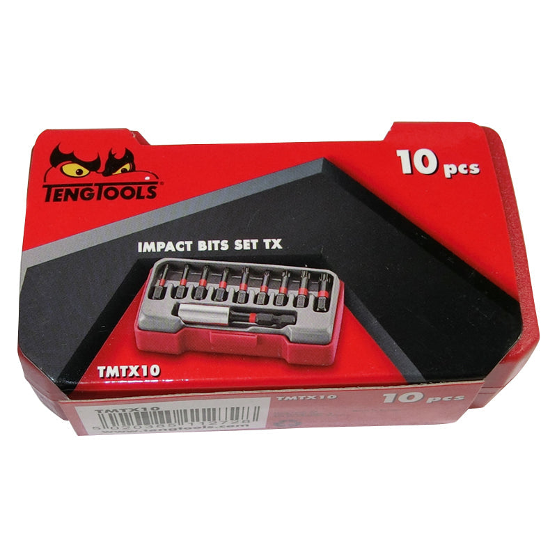 Teng Tools Impact Torx Bits Set 10 Piece TMTX10