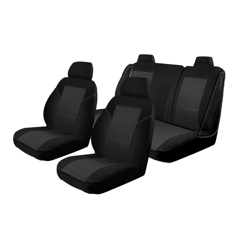 Custom Made Esteem Velour Seat Covers Suits Ford Falcon BA XR6 / XR8 4 Door Sedan 9/2002-5/2008 2 Rows