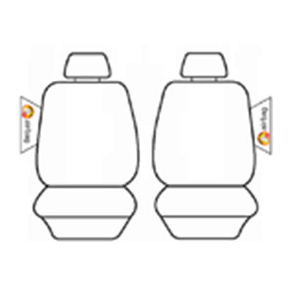 Wet N Wild Neoprene Seat Covers Set Suits Mitsubishi Pajero Sport QE GLS/Exceed 4 Door Wagon 10/2015-On 3 Rows