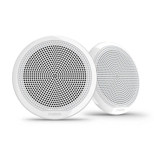 Fusion Marine EL Series 6.5" Full Range 80W Shallow Mount Speakers White Pair EL-F653W