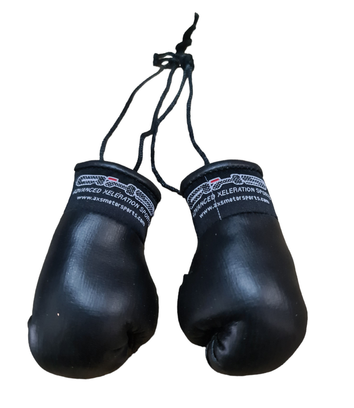 AXS Mini Boxing Gloves - Black One Pair