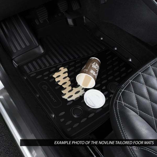 3D Rubber Floor Mats Suits Isuzu D-max 2012-On, Holden Colorado 2012-6/2016 Auto/Manual 4 Piece EXP.ELEMENT3D1897210k