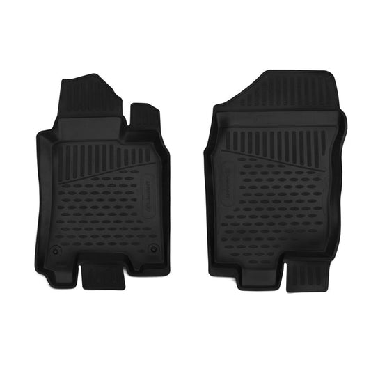 3D Rubber Floor Mats suits Toyota Fortuner 2016-On Manual 2 Piece EXP.ELEMENT48159210kf