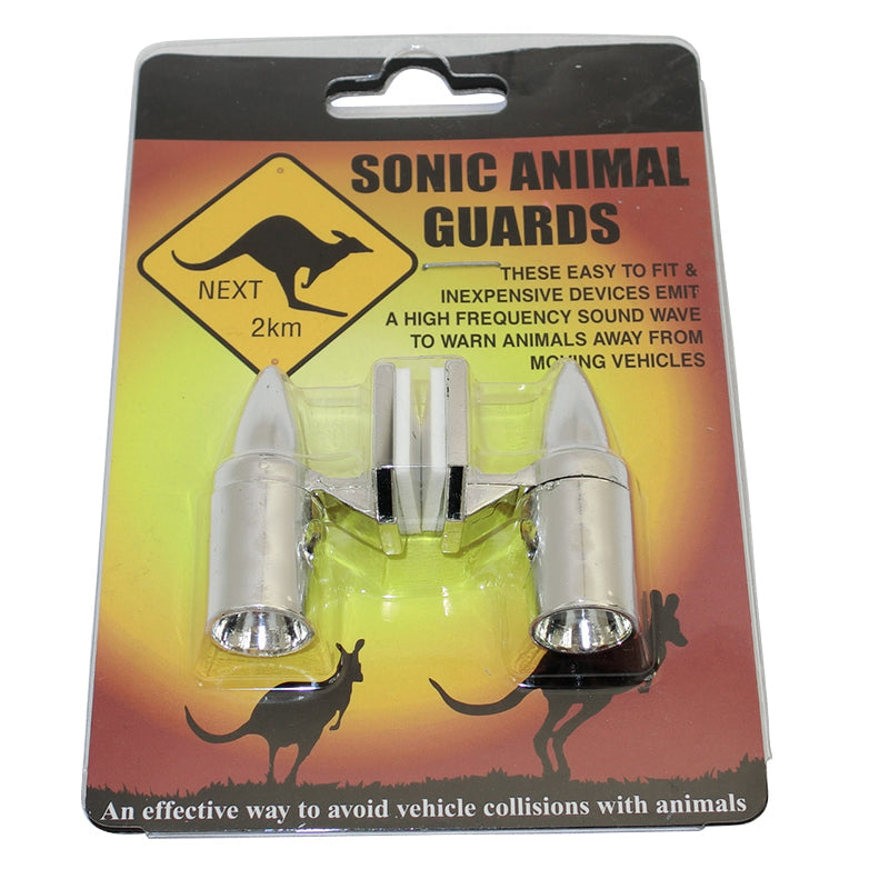 Animal Repeller Chrome Sonic Shuroo Shoo Roo AR02