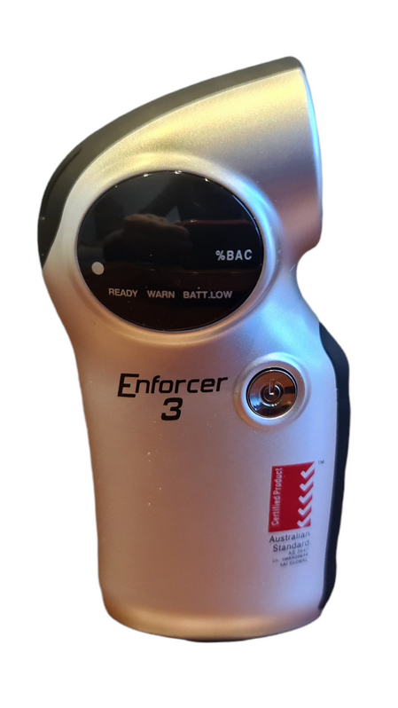 Alcolimit Enforcer3 3 Decimal Digital Alcohol Breathalyser ALCO-008