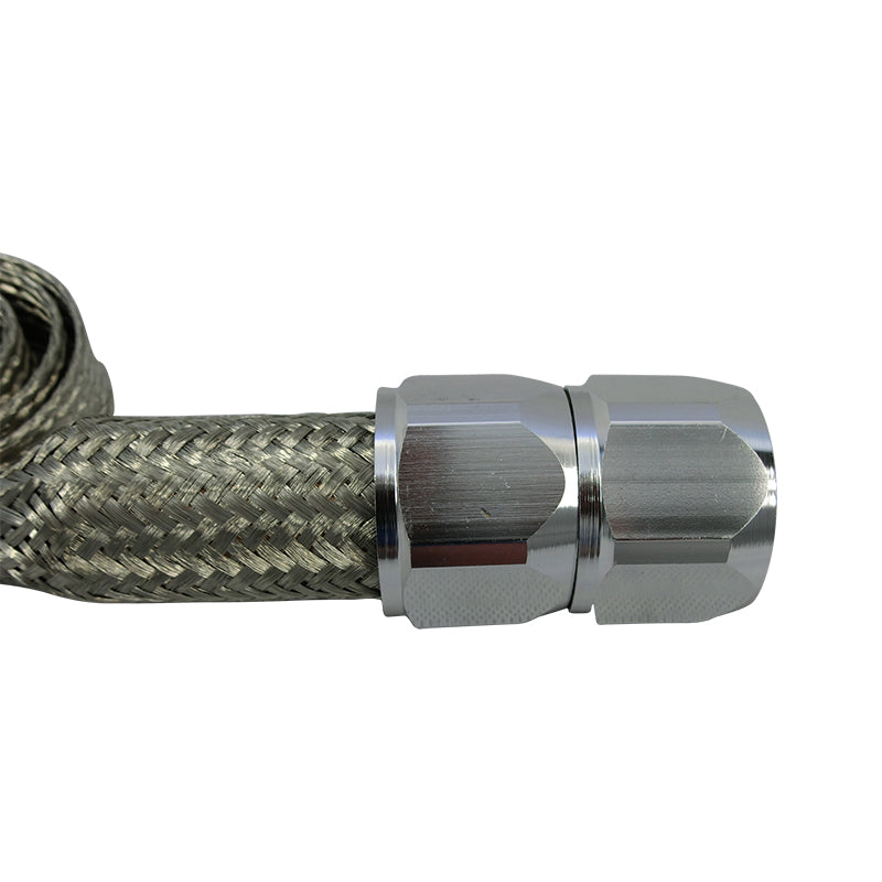 Braided Hose Kit And Clamp Covers/Silver Matrix MX890S