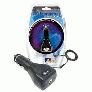 MP3/CD Car  Audio FM Transmitter 12V Black