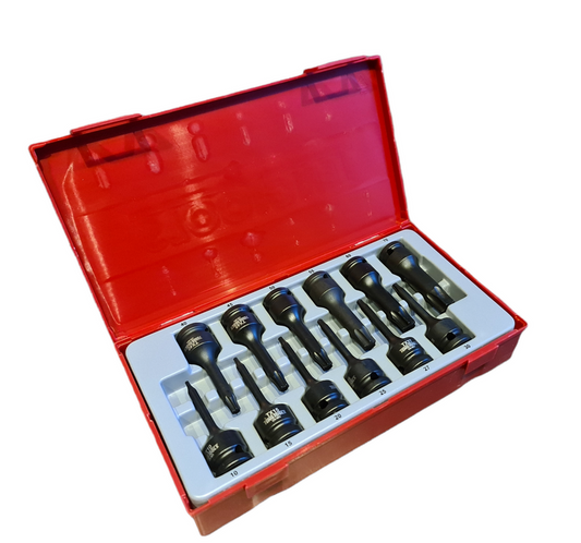 Teng Tools - Torx Impact Socket Set 1/2in Drive 12 Piece TT9212TX